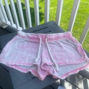 Women’s lounge shorts pink medium